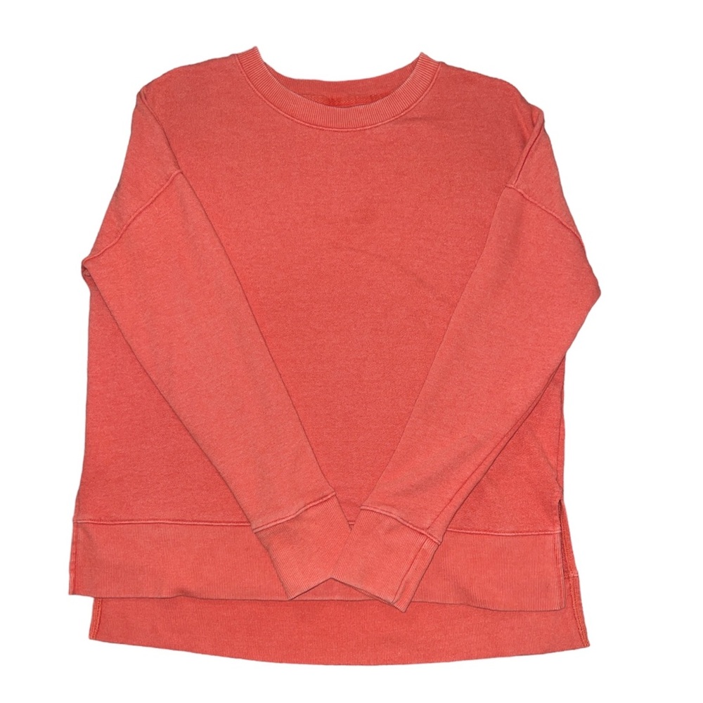 Coral colored crewneck